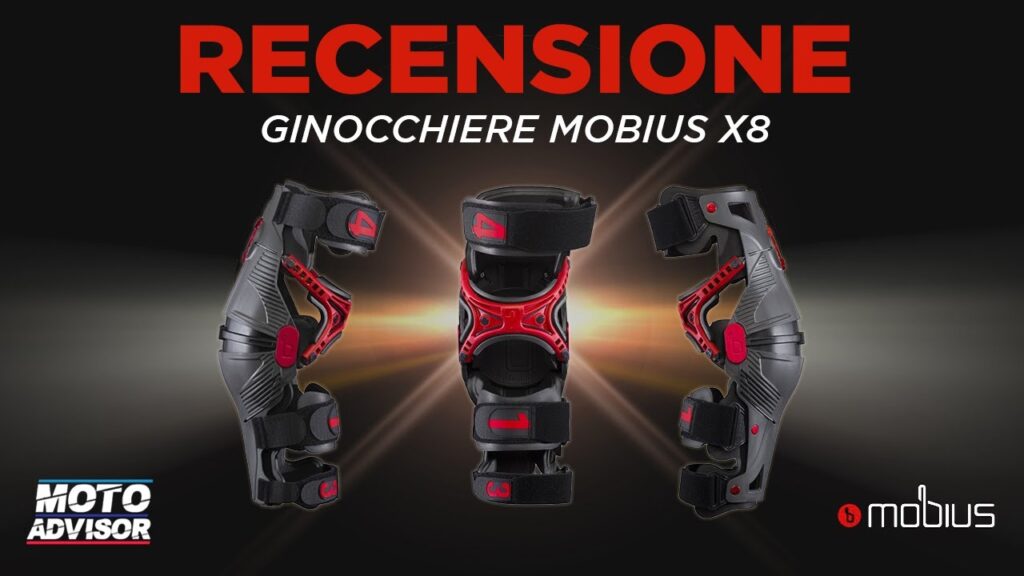 Ginocchiere Mobius X8 - Recensione